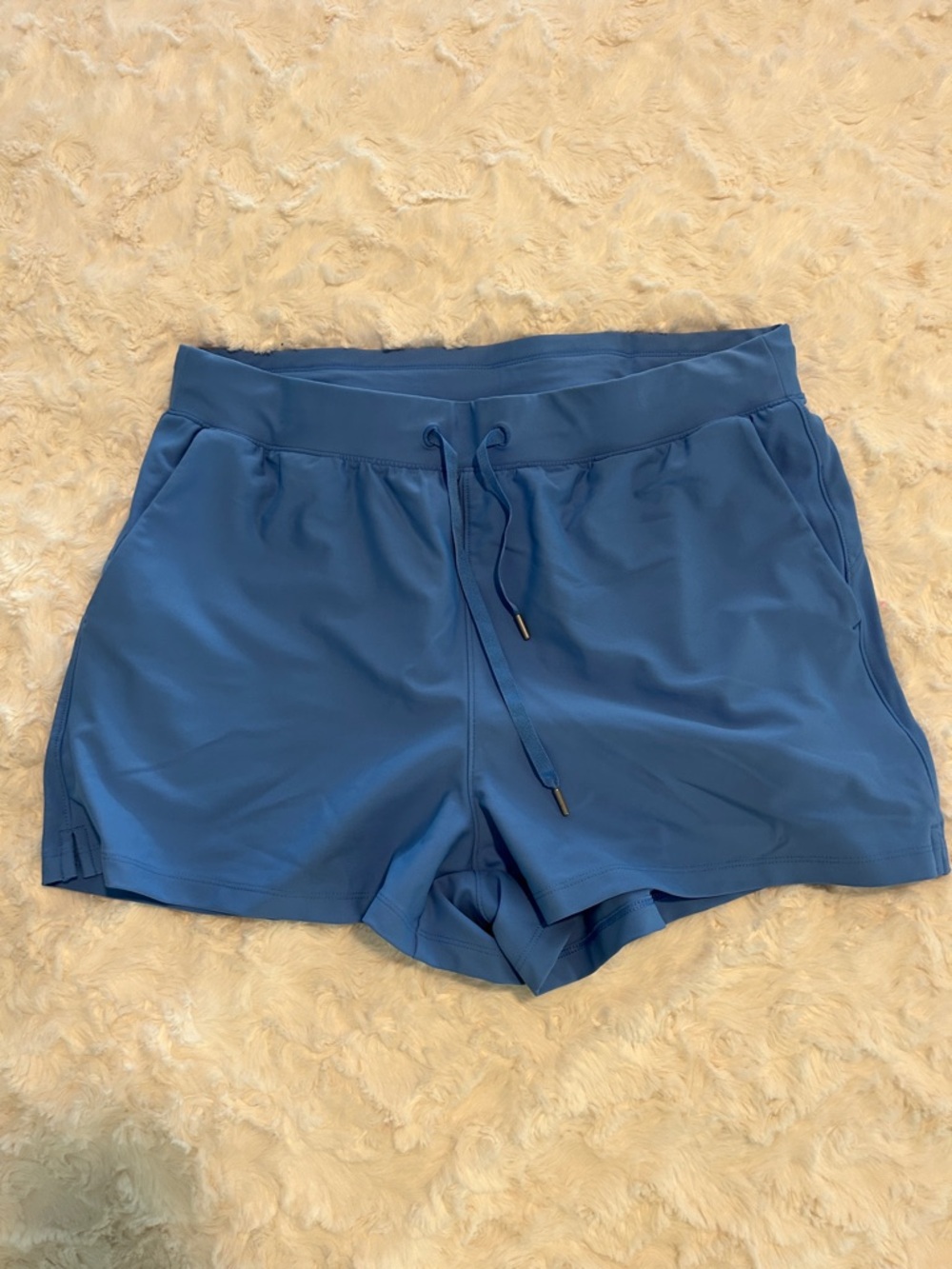 Old Navy Slate Blue Athletic Drawstring Shorts